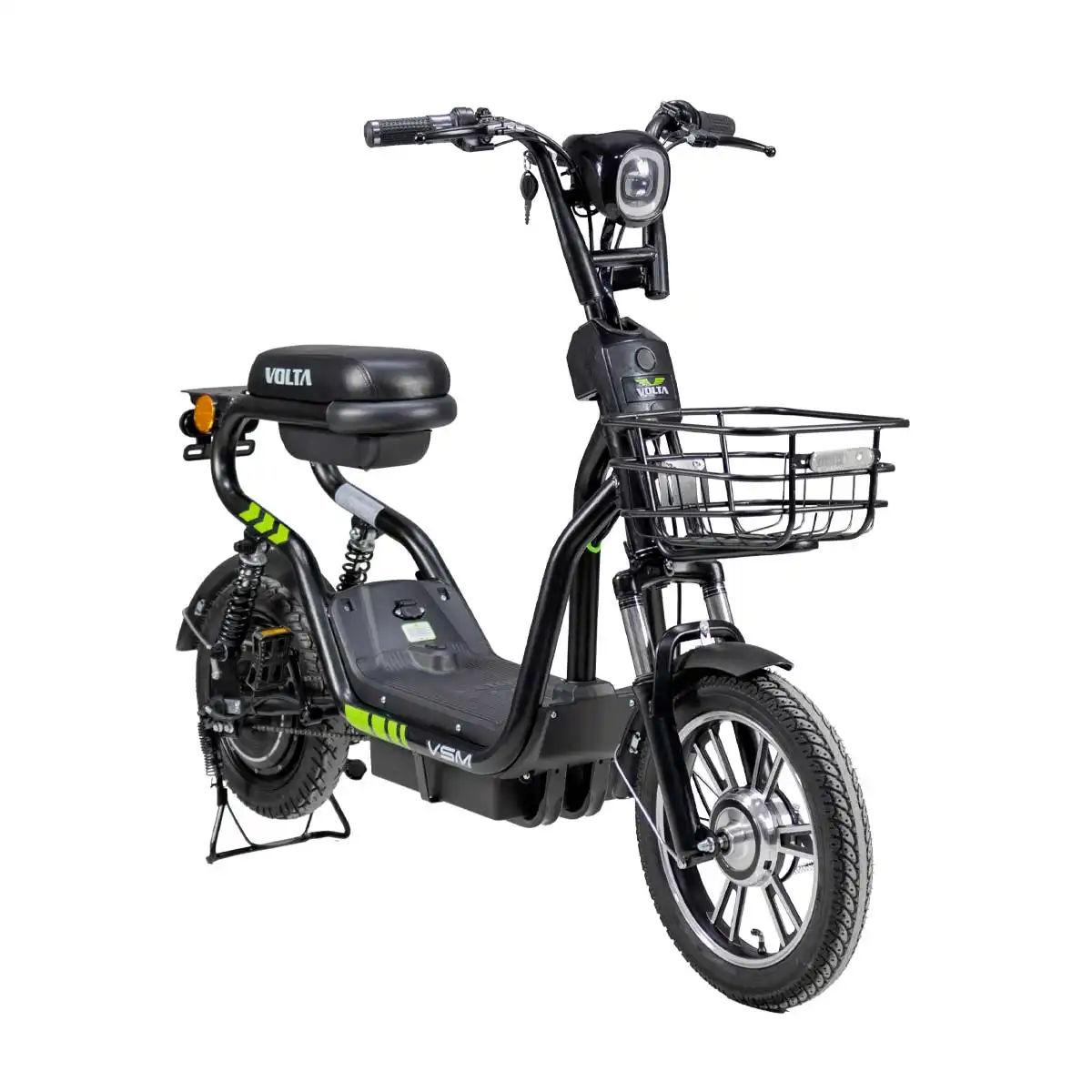 Volta VSM Elektrikli Motorlu Bisiklet Mat Siyah